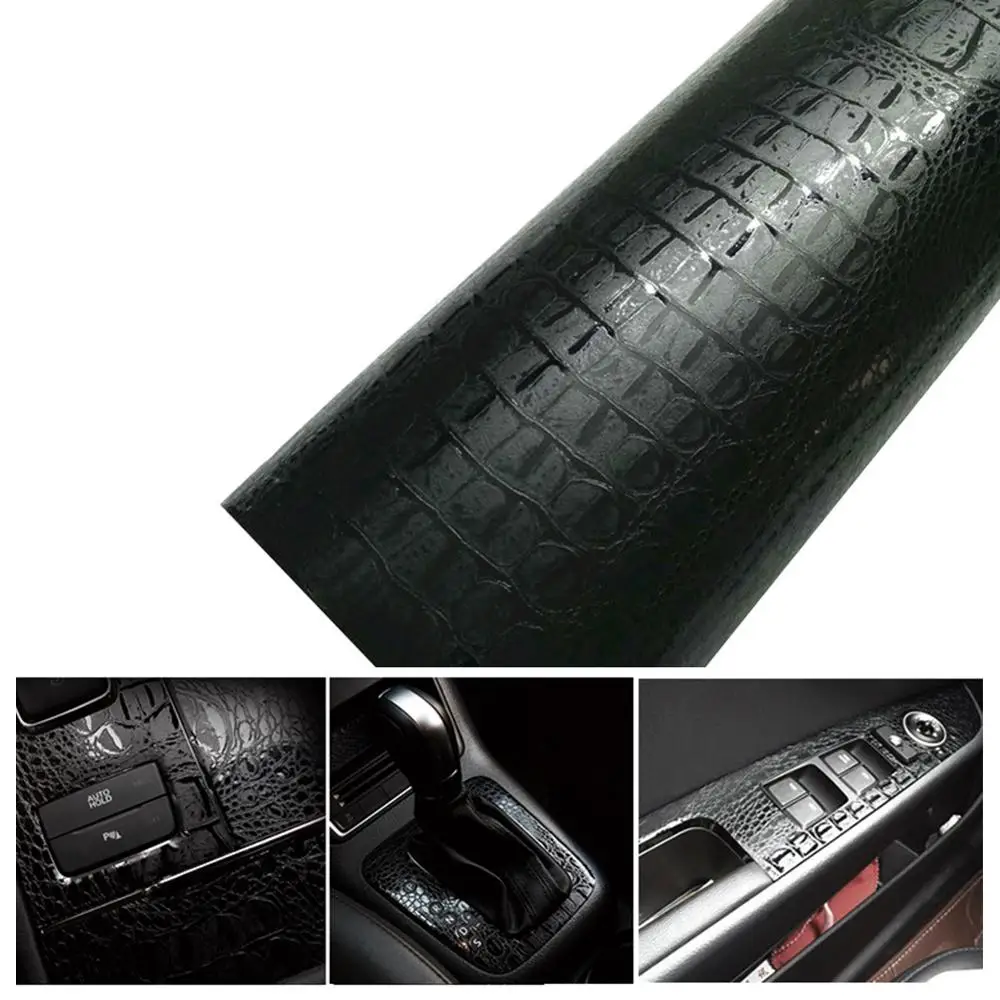 Стикер для салона автомобиля s стикер пленка стилизации кожи под крокодила