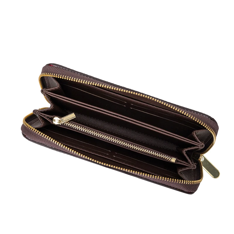 

luxury Famous brand designer women long wallet and clutch purse handbags for male 2020 new wallet men zipper wallet phone bag