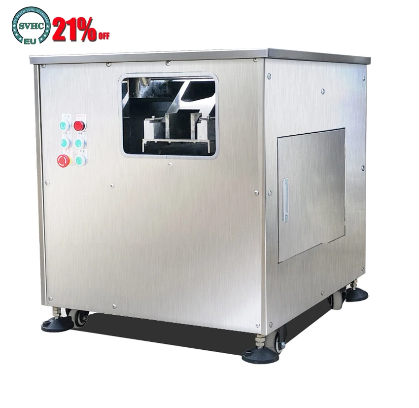 

1.5-10 mm Oblique Fish Fillet Machine Fully Automatic Fish Cutting Machine Small Stainless Steel Multi-function Meat Slicer