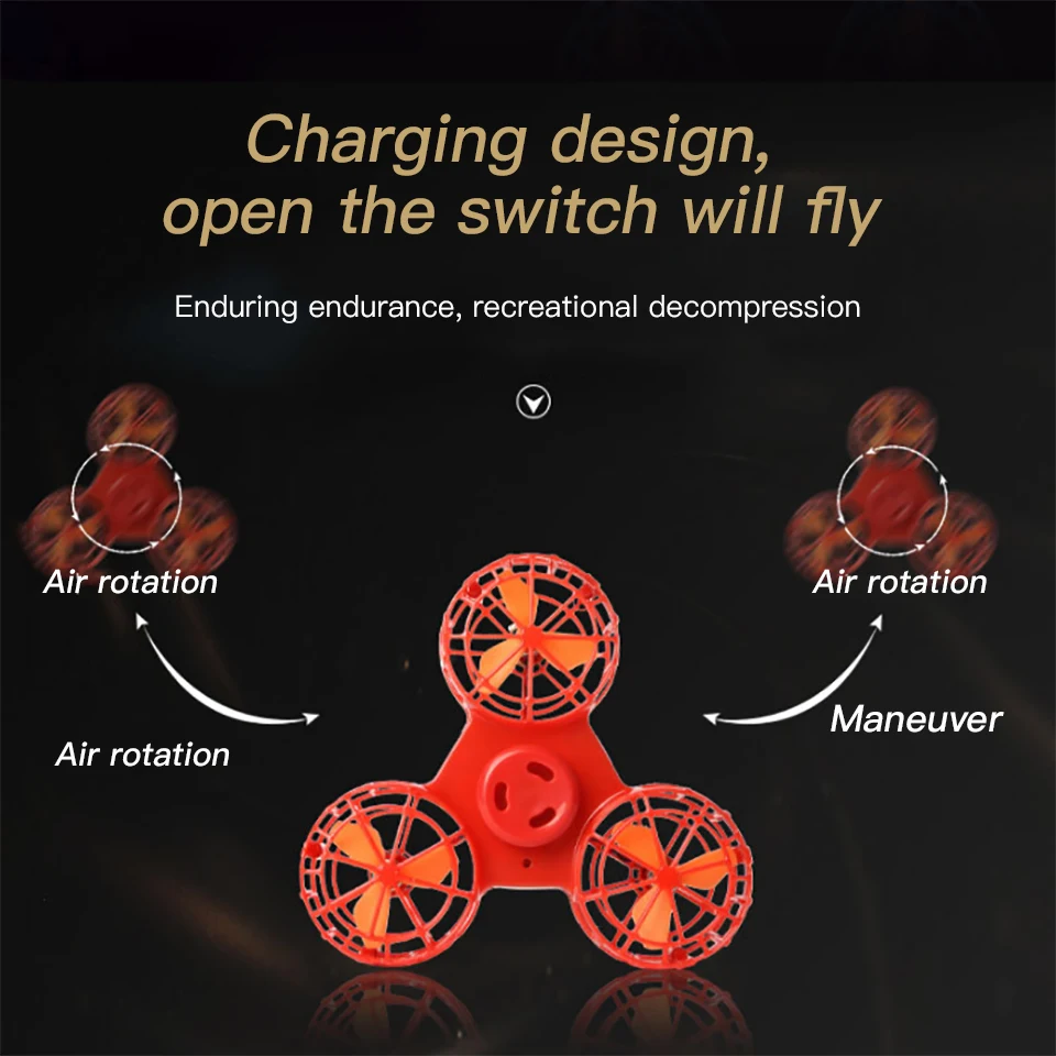 Воздушная подвеска Дрифт Летающий Спиннер Gyroscop аутизм тревожность снятие стресса подарок Дети мужские и