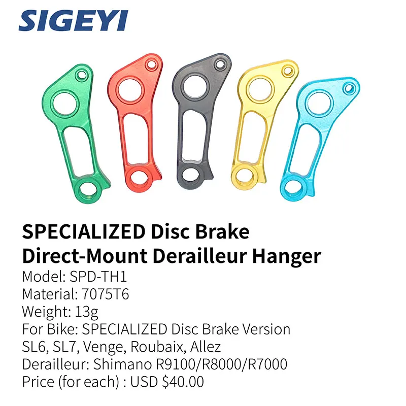 

Road Bike Direct-Mount Derailleur Hanger Shadow for MERIDA Scultura Specialized Ridley Transmission Protection Hanger Extender