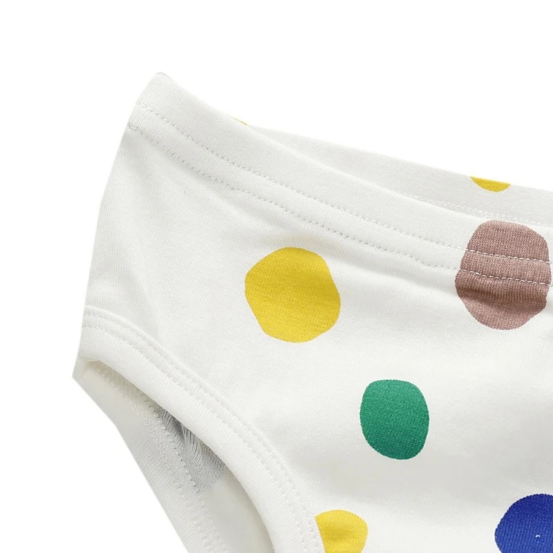 6 шт./лот Хлопковое детское нижнее белье для девочек с милым мультяшным дизайном