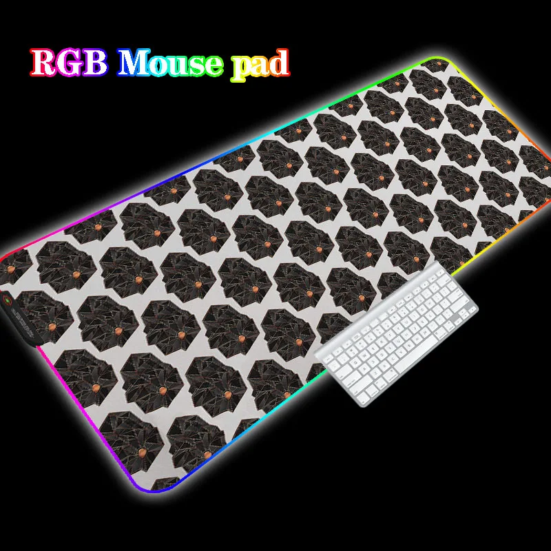 

Rectangular Grid RGB Gaming Mouse Pad Luminous Mat Non-slip Player Gamer Rug Accessories Mouse Pad Desk Pad Xxl Extra Large CSGO