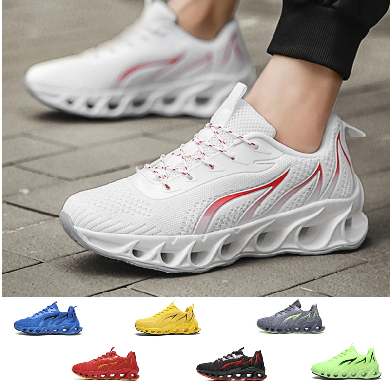 

Running Shoe Men Outdoors Sneakers Men Summer Footwear Athletic Breathable Mesh Sport Shoes Men Zapato Tenis De Seguridad Mujer