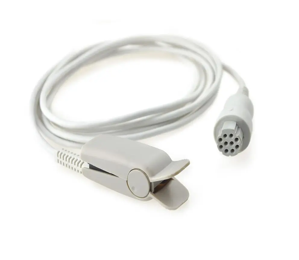 Compatible Datex-Ohmeda Reusable Spo2 sensor/Spo2 probe OXY-F4-N/OXY-W4-N 10pin adult finger clip type | Красота и здоровье