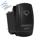 (КрасныйбелыйсинийOrange) светодиодный световой сигнал для лобового стекла стеклоочиститель автомобиль Лодка кулисный переключатель 7P вклвыкл на 12V20A 24V10A джемпер набор проводов автомат защити цепи