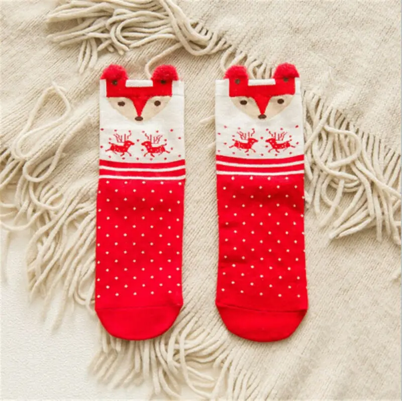 

Fashion Christmas Socks Santa Claus Gift Kids Unisex Xmas Funny Socks FOR Girl Women