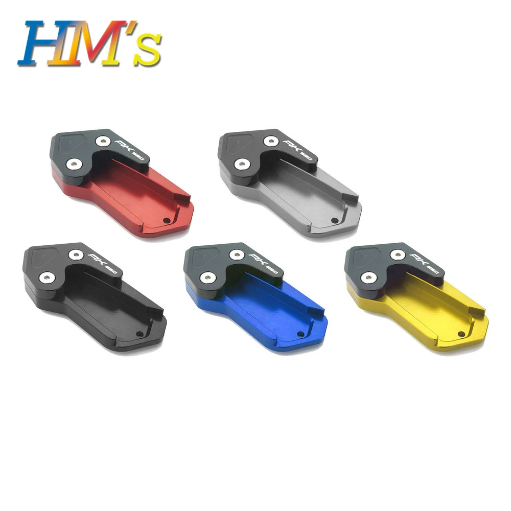 

For kymco AK550 2018 AK 550 2017 Foot Side stand extension Plate pad For AK550 kymco 2017 AK 550 2018 Motorcycle kickstand