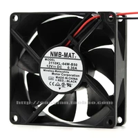 new original nmb inverter fan 3110kl 04w b50 12v 0 3a 8 cm 8025 dc fan