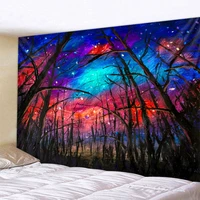 universe starry sky background tapestry hippie bohemian tapestry wall covering yoga mat beach mat home backdrop wall decoration