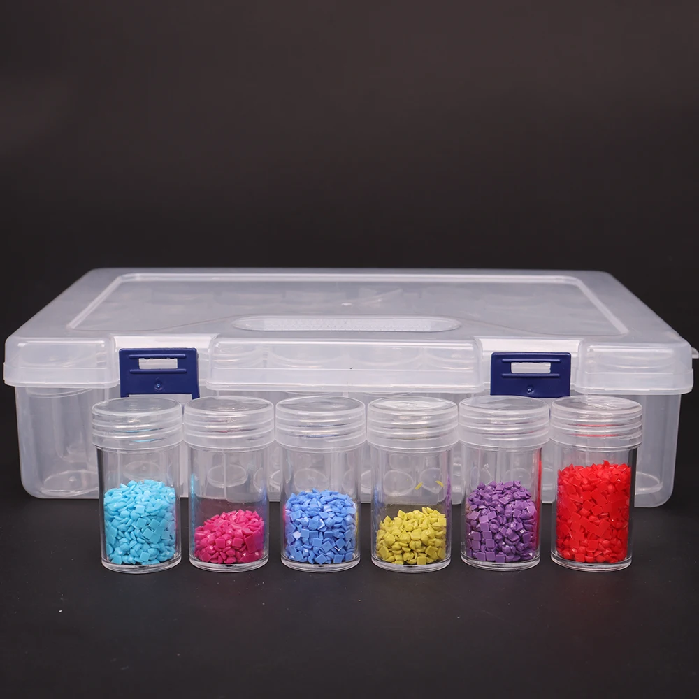 Пластиковый контейнер для хранения 44 отделения|Алмазная мозаика и вышивка| |