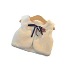 2022 жилет для новорожденных детей, детская одежда, детский жилет, зимняя верхняя одежда для девочек, одежда для маленьких девочек, меховой жилет для маленьких девочек