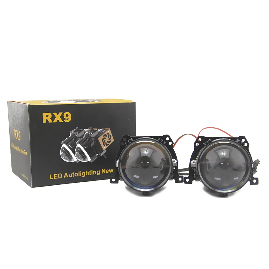 

Светодиодные линзы проектора SHUOKE RHD Mini, 2,5 дюйма, 6000 К, 1 комплект