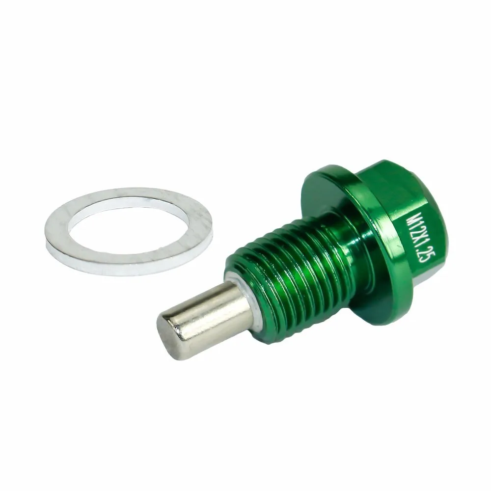 CNSPEED M12* 1,25 мм Магнитная дренажная масляная пробка/масляный сливной разъем красный синий черный золотой фиолетовый серебристый зеленый серый YC100283