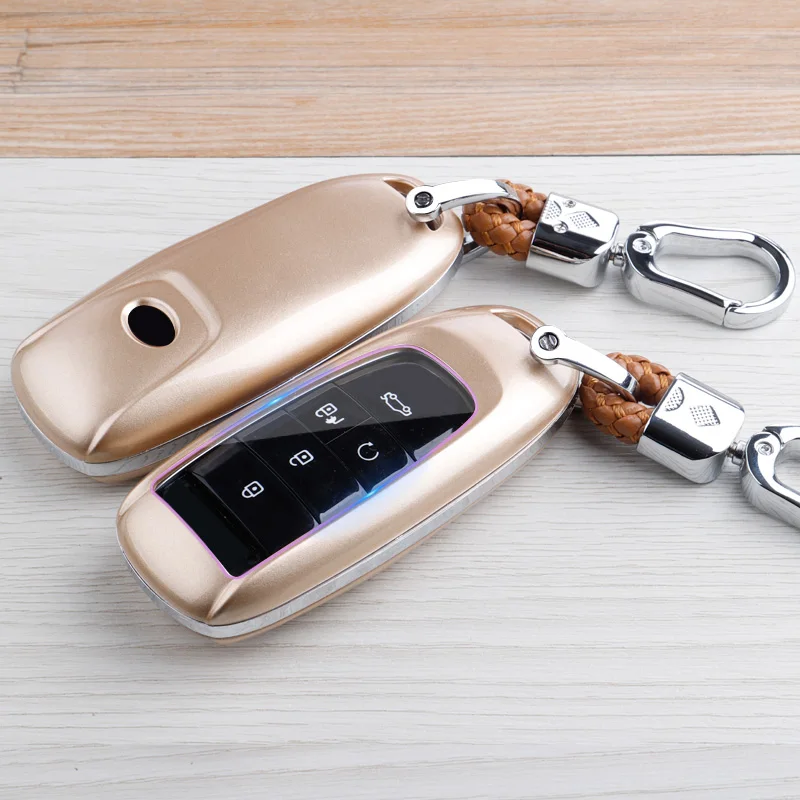 Чехол для ключей из АБС-пластика углеродного волокна автомобильных GAC Trumpchi Aian S V