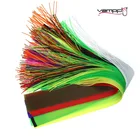 Vampfly 5 шт. маленькие круглые мушек резиновая ножка Струны для растяжки Нимфа завязывания Материал лосось приманка для форели делая Материал