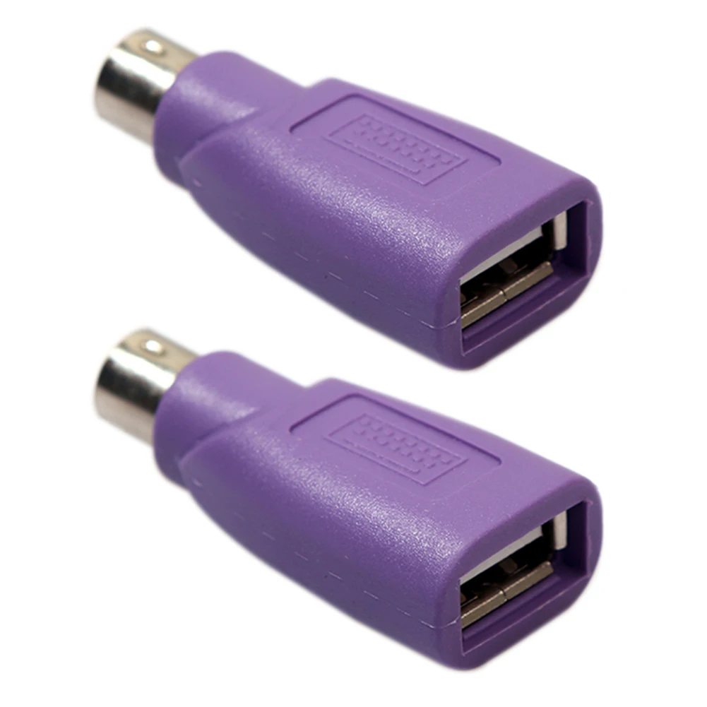 2/5 шт. USB-адаптер для компьютерной мыши и клавиатуры | Компьютеры офис
