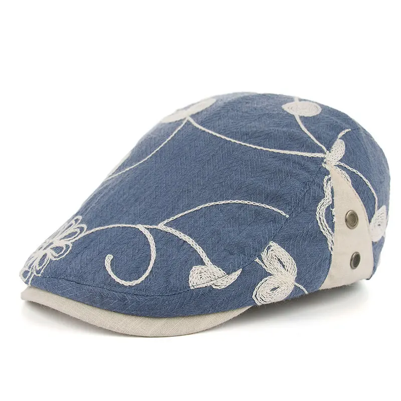 Новый товар Кепка с вышивкой Дамская Осенняя разнообразная Повседневная