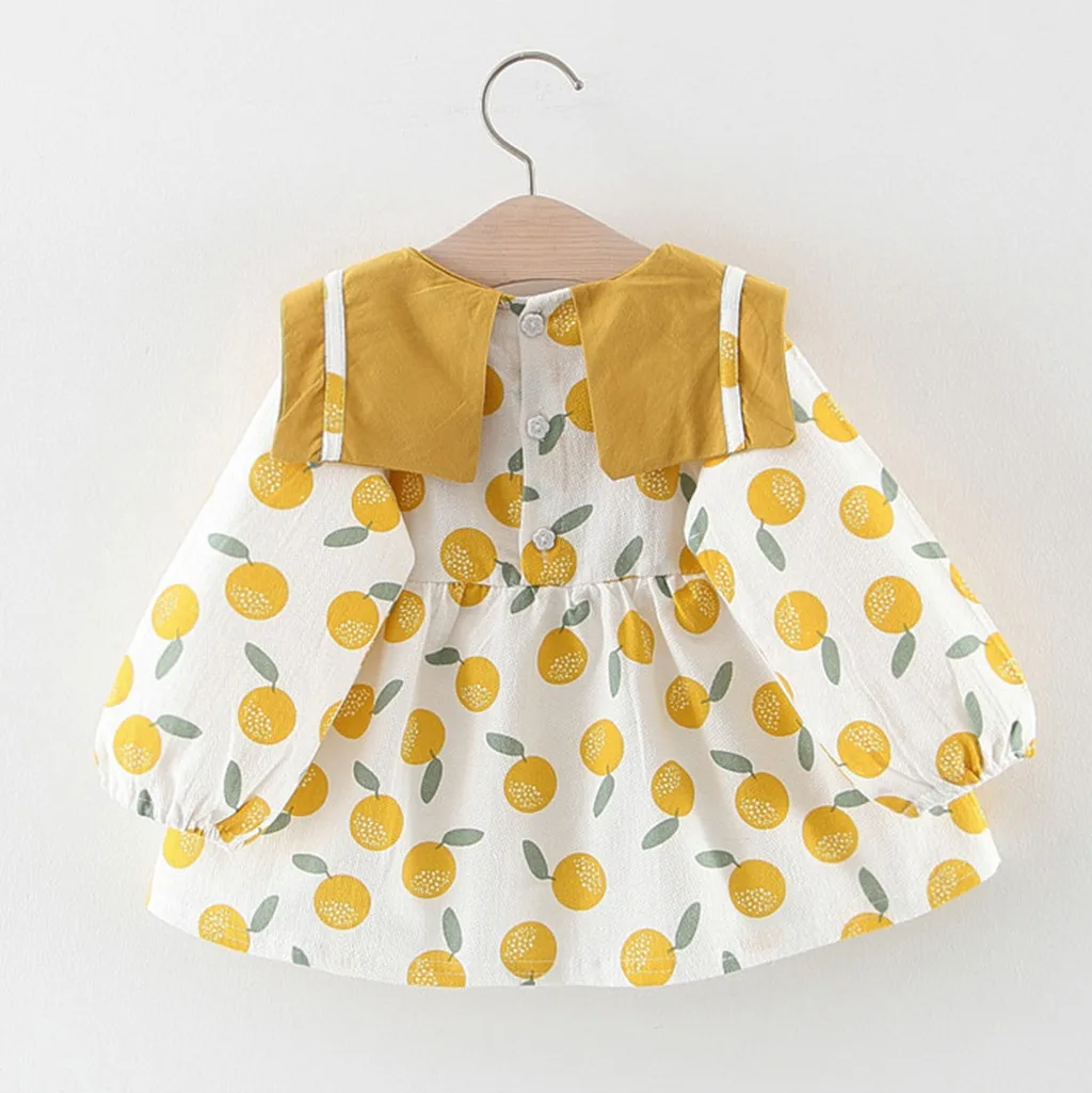 С длинным рукавом для девочки на 1 год детское платье дня рождения от 0 до 2 лет