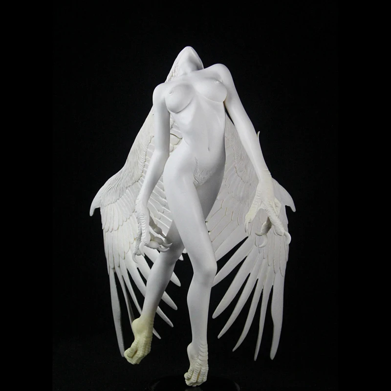 Круто! Белая модель 1/4 статуя из принта GK ручная работа демона пустой демон