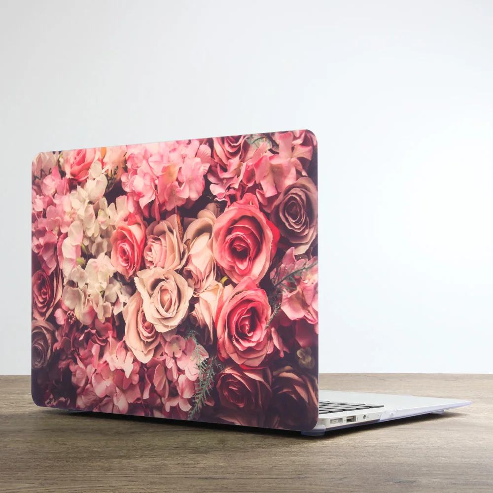 Чехол для ноутбука MacBook Air Pro Retina 11 12 13 15 дюймов с сенсорной панелью и крышкой