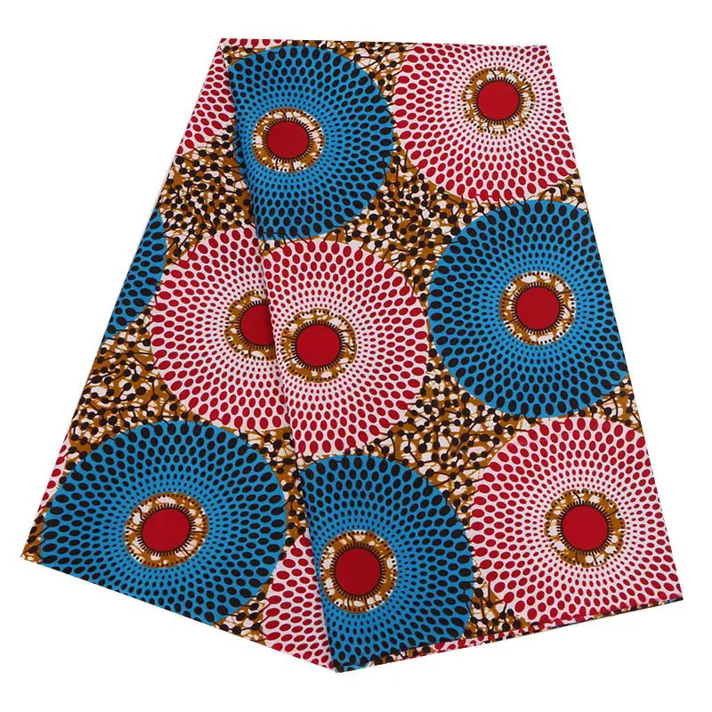 

2019 Wonderful Pretty Pattern Print African Pagne Tissu High Quality African Ankara Veritable Real Wax Fabric 6 Yards\Lot