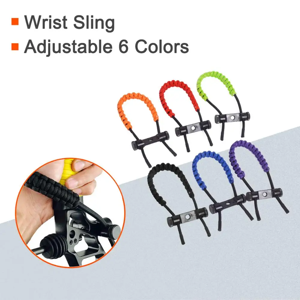 Регулируемый лук для стрельбы из лука охотничий блочный Плетеный ремешок на