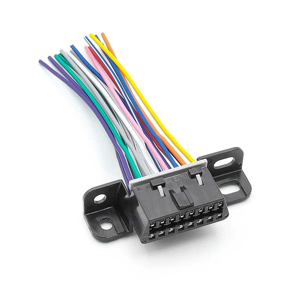 Автомобильный удлинитель OBD2 диагностический кабель с 16-контактным разъемом 10/30