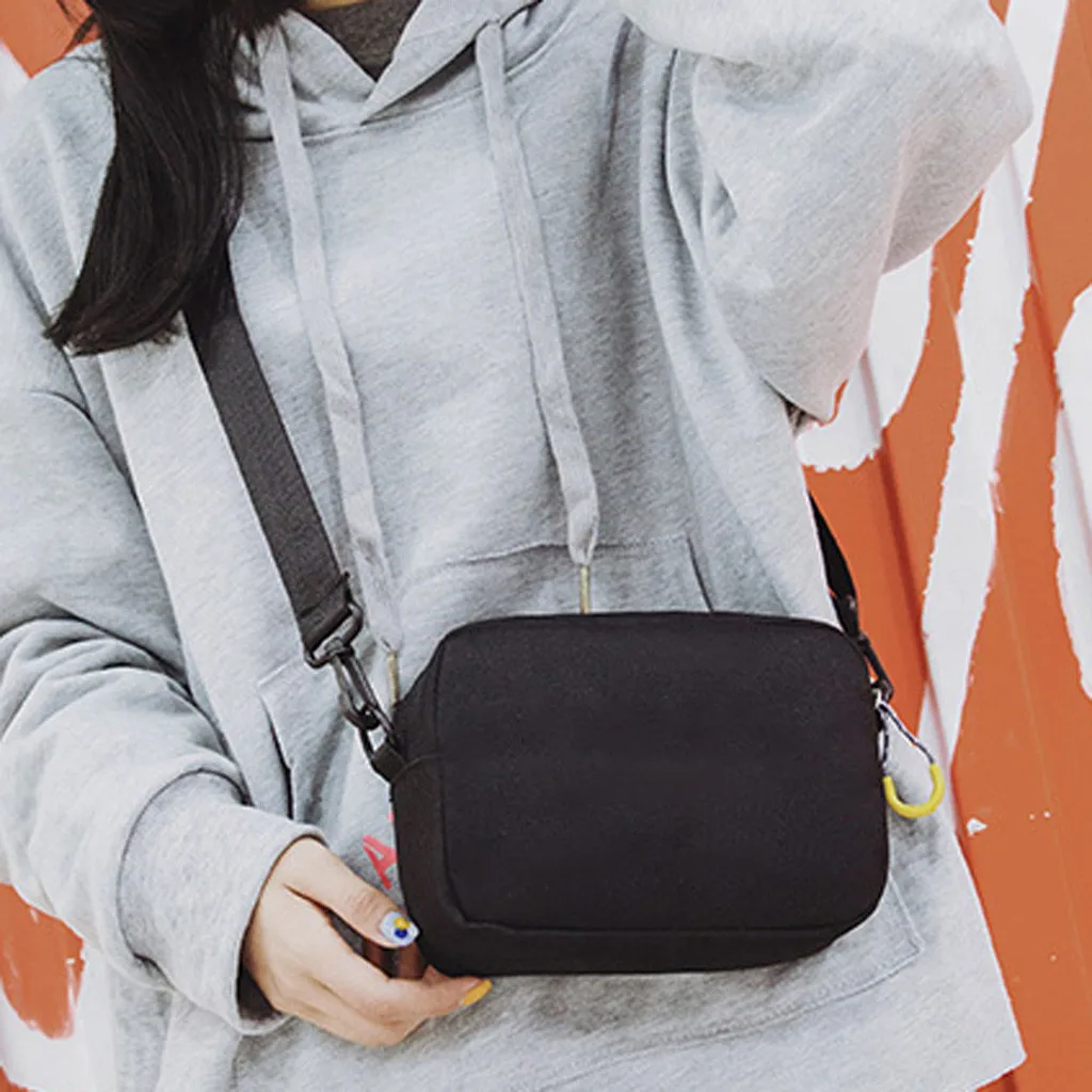 Женская однотонная парусиновая сумка повседневная тоут на молнии плечо bolsos mujer de