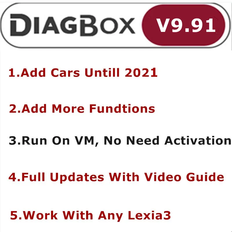 Сканер Diagbox V9.91 Golden Lexia3 с полным чипом для Citroen/Peugeot Lite Lexia 3 PP2000 OBDII устройство