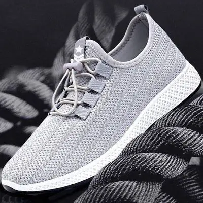 

men's Summer fashion shoes shoes Korean version tie mesh sports leisure shoes breathable net shoes running shoes all kinds of me