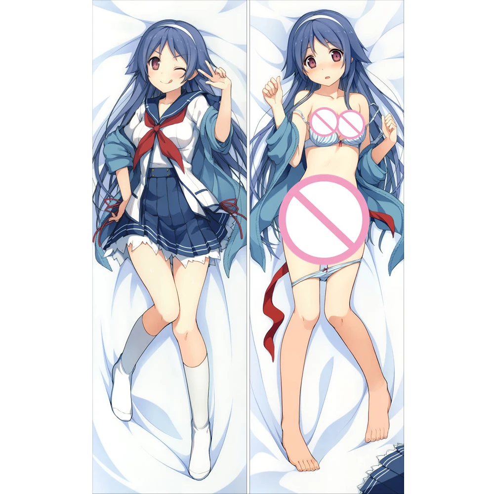 ММФ Ао но Каната Фор Ритм Секси Ширазе Минамо и Аояги Мадока Подушечка Дакимакура для тела.