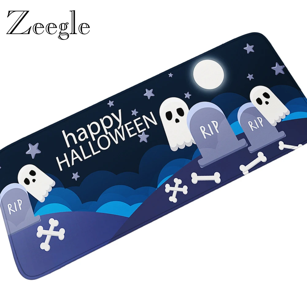 Ковер На Хэллоуин длинный ковер для кухни противоскользящий прихожей и ванной