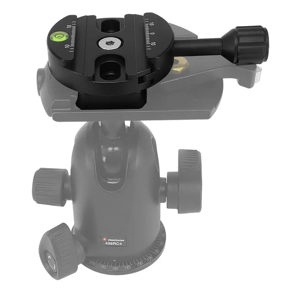 Haoge 64 мм быстроразъемный зажим переходник для системы Manfrotto RC4 совместимый с Arca Swiss