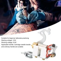 professional motor tattoo machine silver phoenix shape strong power alloy tattoos machines device for artists permanent makeup