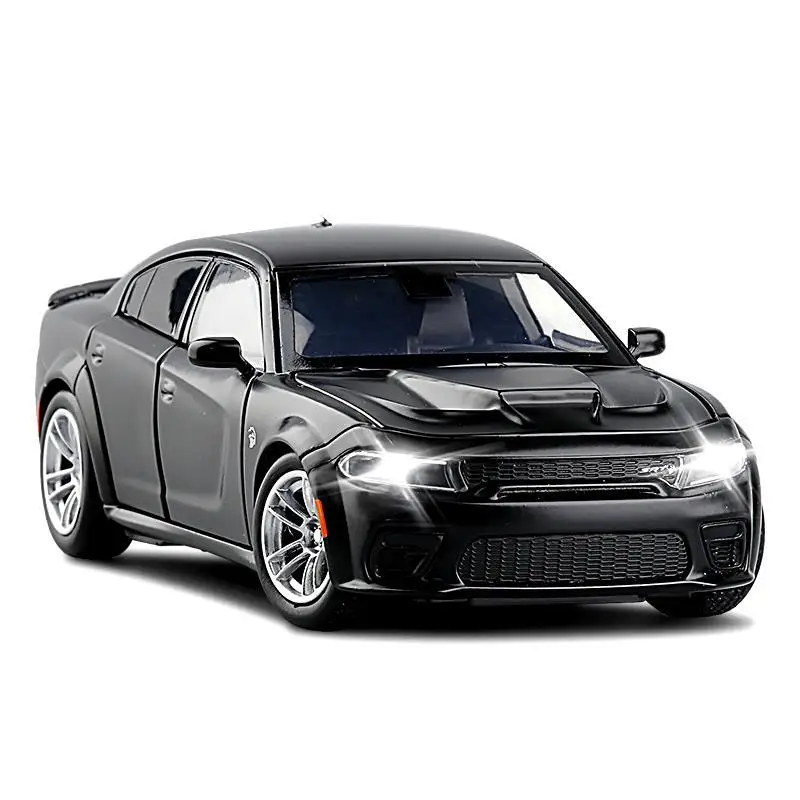 1:32 Dodge Зарядное устройство SRT ведьма моделирование автомобиля приятные на ощупь