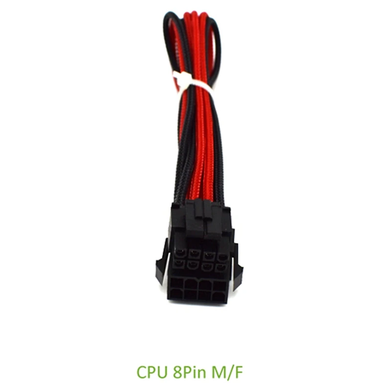 ATX 24Pin чашка 8Pin PCI E 8P (6 + 2) PCIE 6Pin cpu 4Pin блок питания M/F УДЛИНИТЕЛЬ красный черный