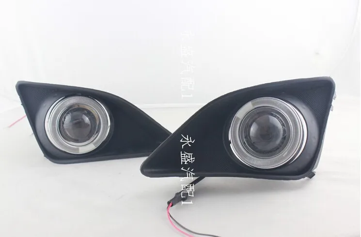 

Eosuns Innovative Cob Angel Eye Led Daytime Running Light Drl + Halo Fog Lamp + Projector Lens for Toyota Corolla 2006-2010