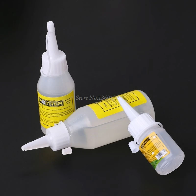 

20/50/100ml Liquid Glue Alcohol Adhesive Textile Stationery Scrapbooking Dropship