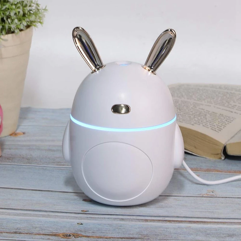 Rabbit Air Humidifier USB Cool Mist Portable with LED Fogger Maker Aromatherapy | Инструменты