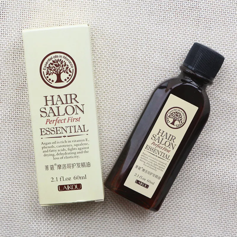 

Hair Oil Argan Oil 60ml Clean Hair Curly Hair Treatment Hair Care Salon Essential BFC996
