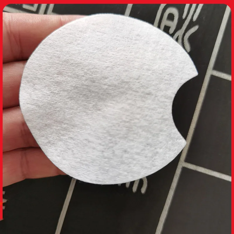 100 листов хлопковых тампонов с салициловой кислотой жемчужной текстурой простая