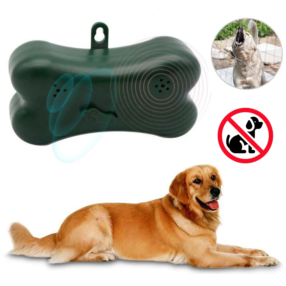 

Pet Dog Repeller Ultrasonic Bark Suppressor Outdoor Dog Repeller Anti-Noise Anti-Barking Dog Training Device Anti-Barking