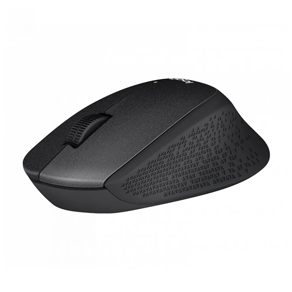 Мышь беспроводная Logitech B330 Silent Plus Black (черная оптическая 1000dpi 2.4 GHz/USB-ресивер