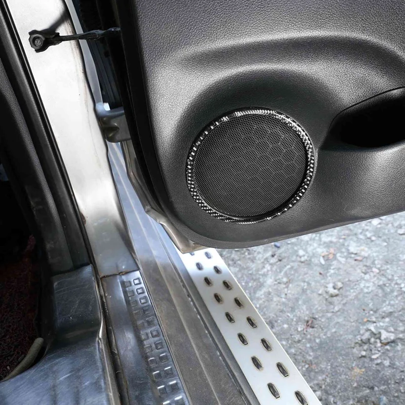 Внутренние Динамики из АБС пластика 4 шт. обшивка для динамика углеродного