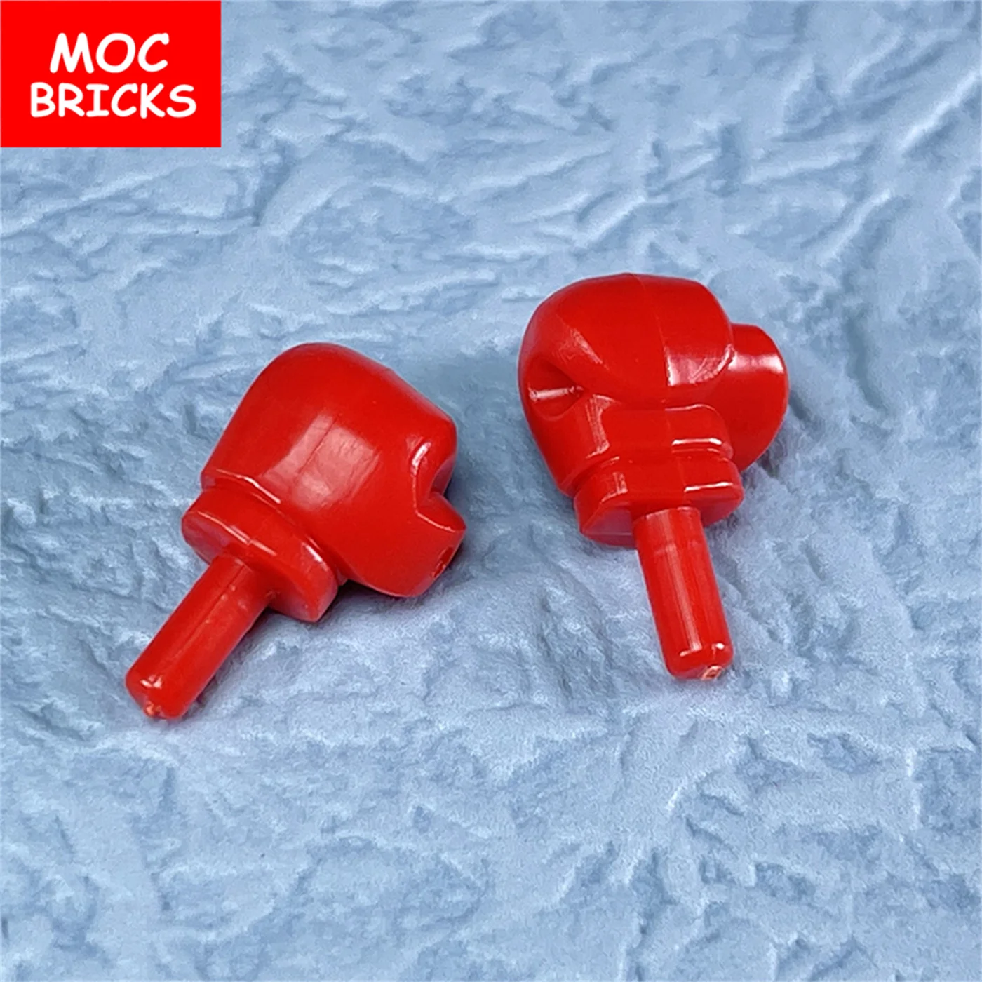 5pairs/lot MOC Bricks Body Part Hand Boxing Glove bb0524 bb0523 Weapon Building Blocks DIY Dolls Toys For Children Gifts - купить по