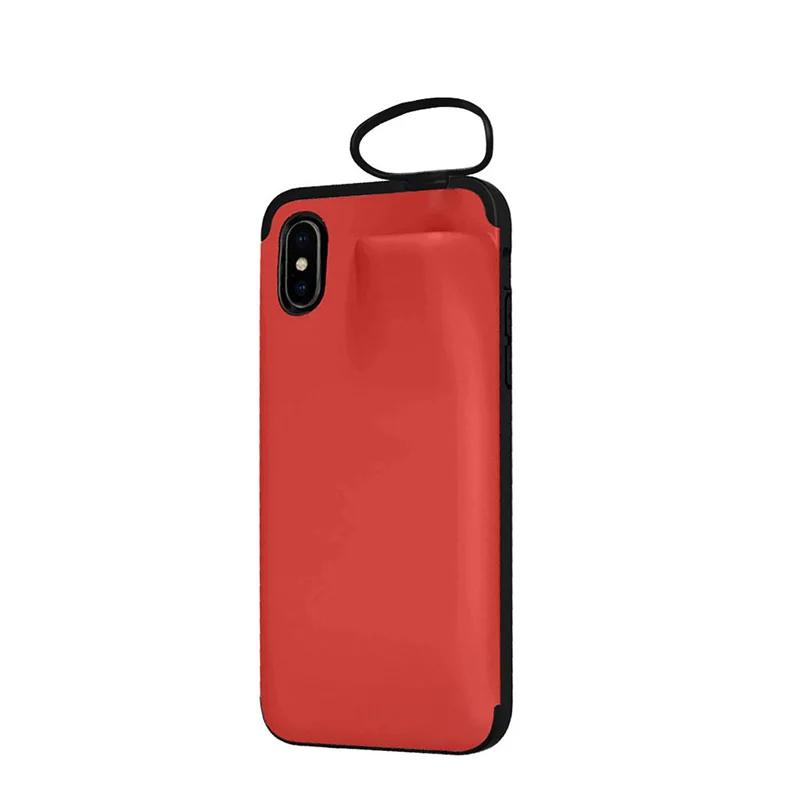Phone Case 2 in 1for iPhone 11 Pro Max Xs Xr X 10 8 7 Plus Cover for AirPods Holder New Design Headphone GY393 | Мобильные телефоны