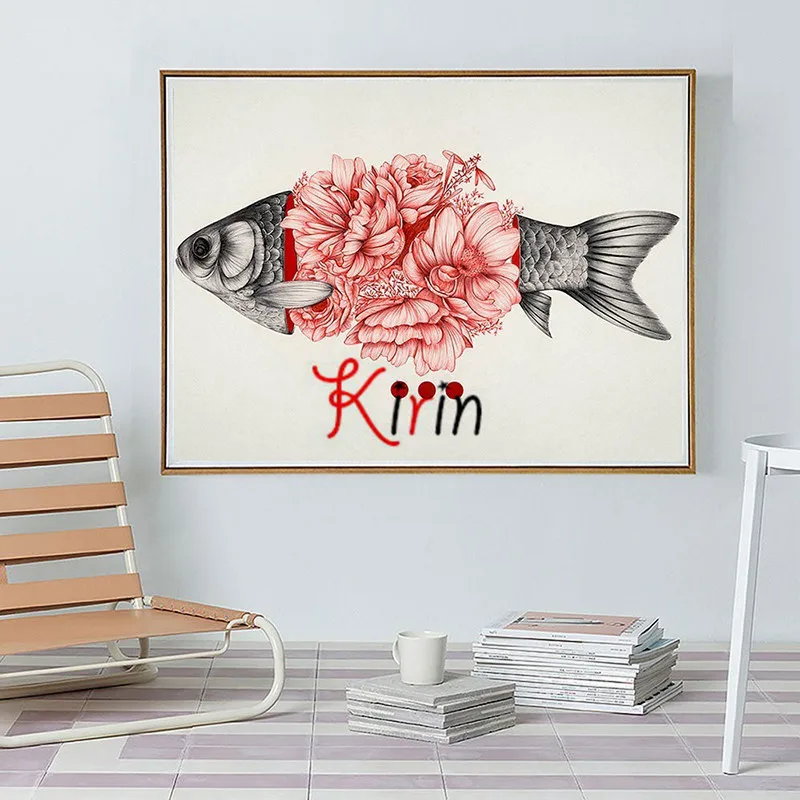 5D Алмазная мозаика вышивка полная выкладка животные рыба алмазная живопись