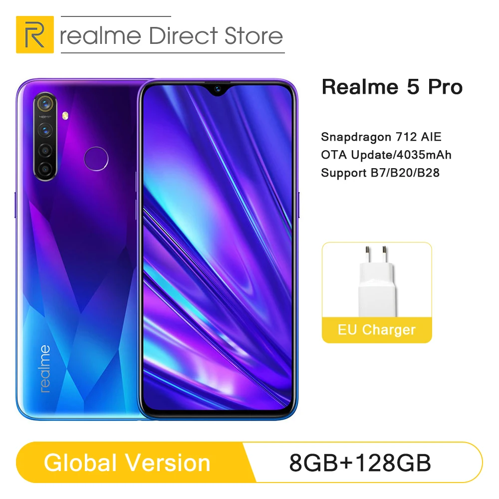 Смартфон Realme 5 Pro 4+128ГБ|Смартфоны| |