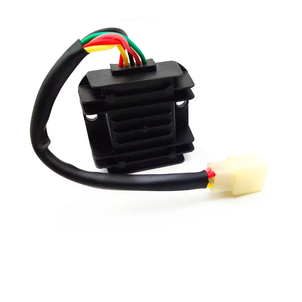 Мотоциклетный Новый 5 контактный проводной регулятор напряжения Выпрямитель FXD ZJ